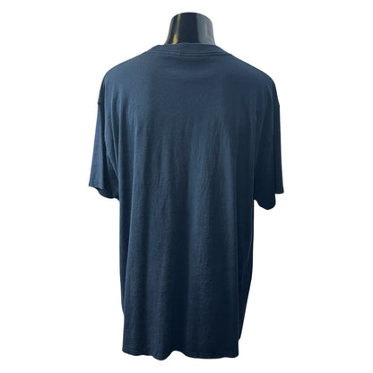 【INDEPENDENT】インディペンデント "BAR LOGO" 00's Vintage Tシャツ navy