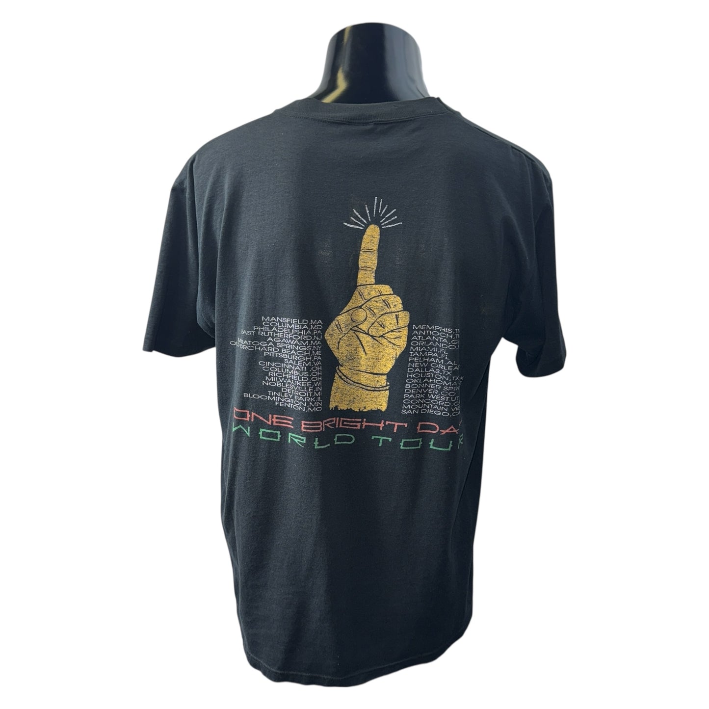【ZIGGY MARLEY】ジギーマーリー 90s“ONE BRIGHT DAY” WORLD TOUR Vintage Tシャツ