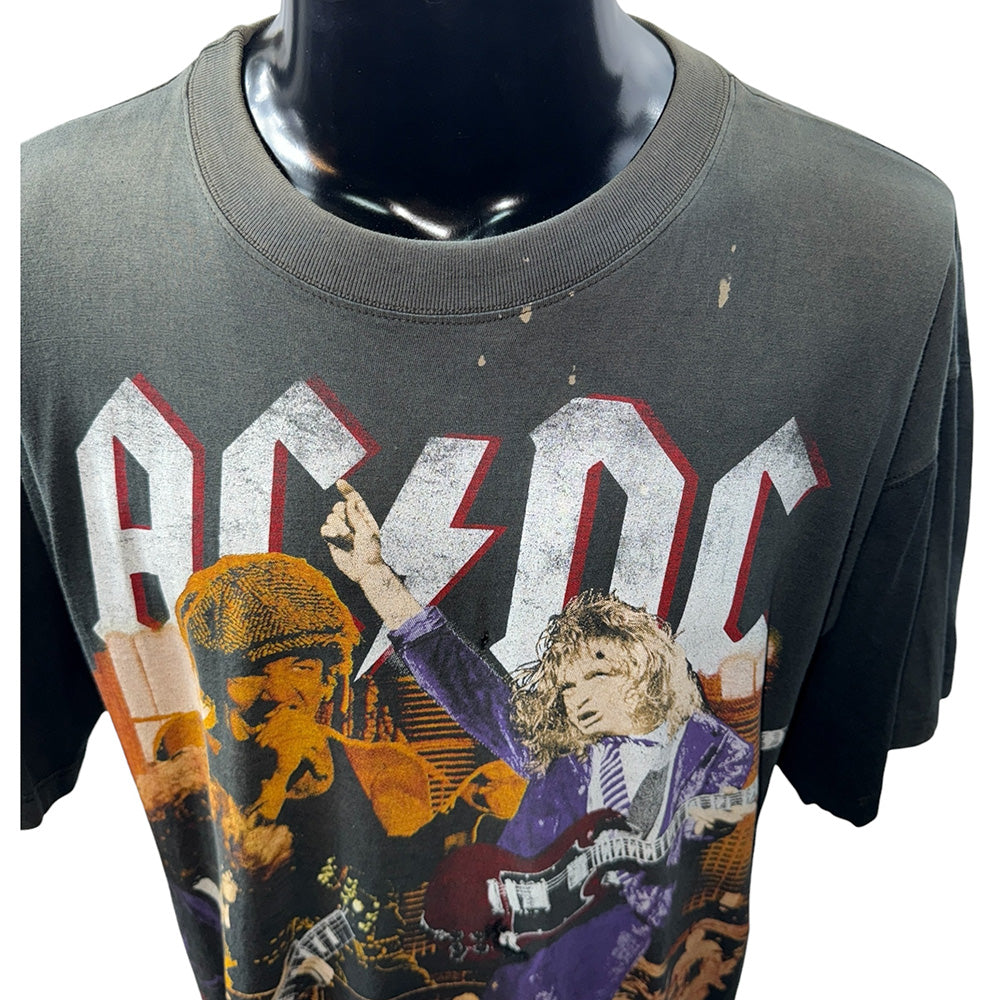 【AC/DC】エーシーディーシー Vintage ライブグラフィックTシャツ