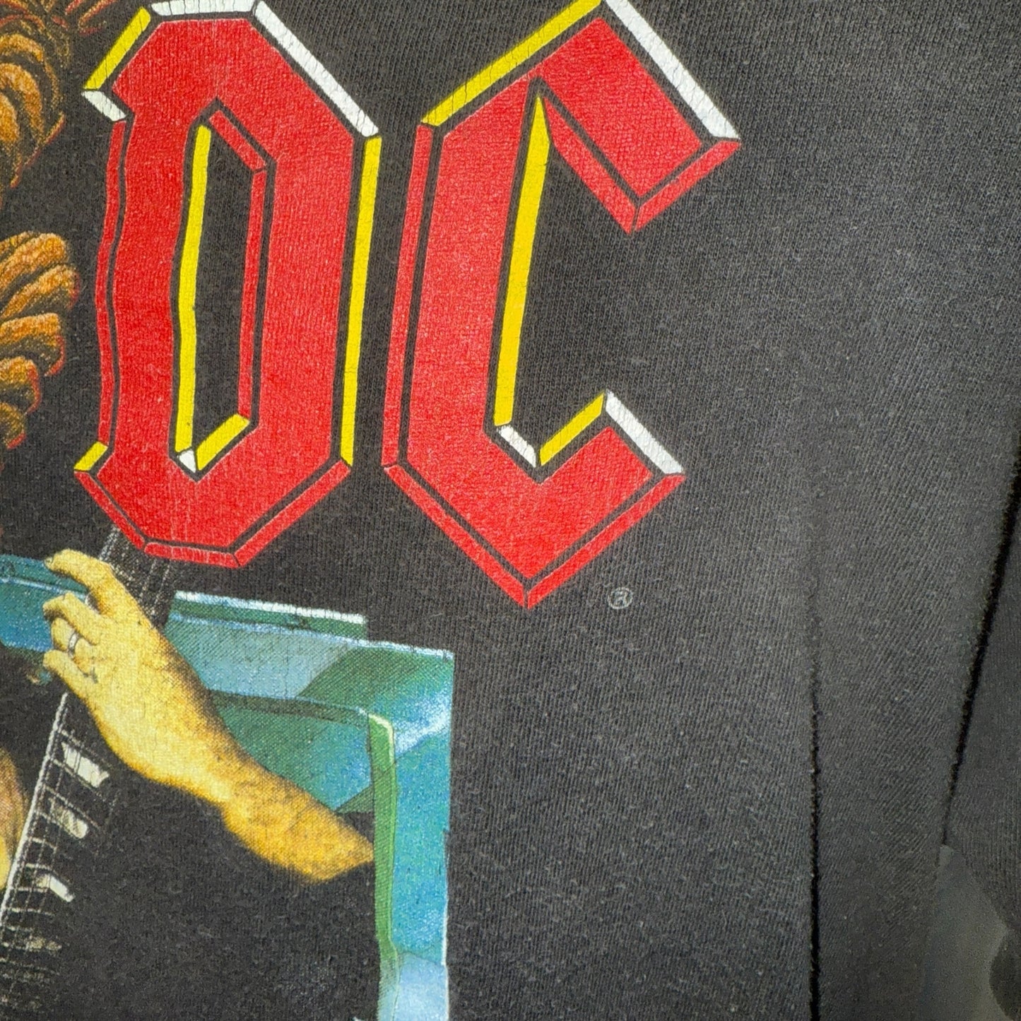 【AC/DC】エーシーディーシー Vintage ライブグラフィックTシャツ