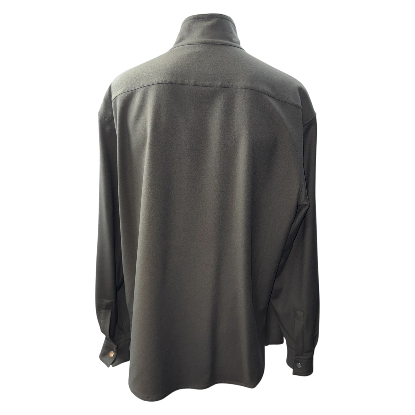 [HERMES] Hermès Serie Button Boxy Fit Overlap Pocket Cotton Jacket