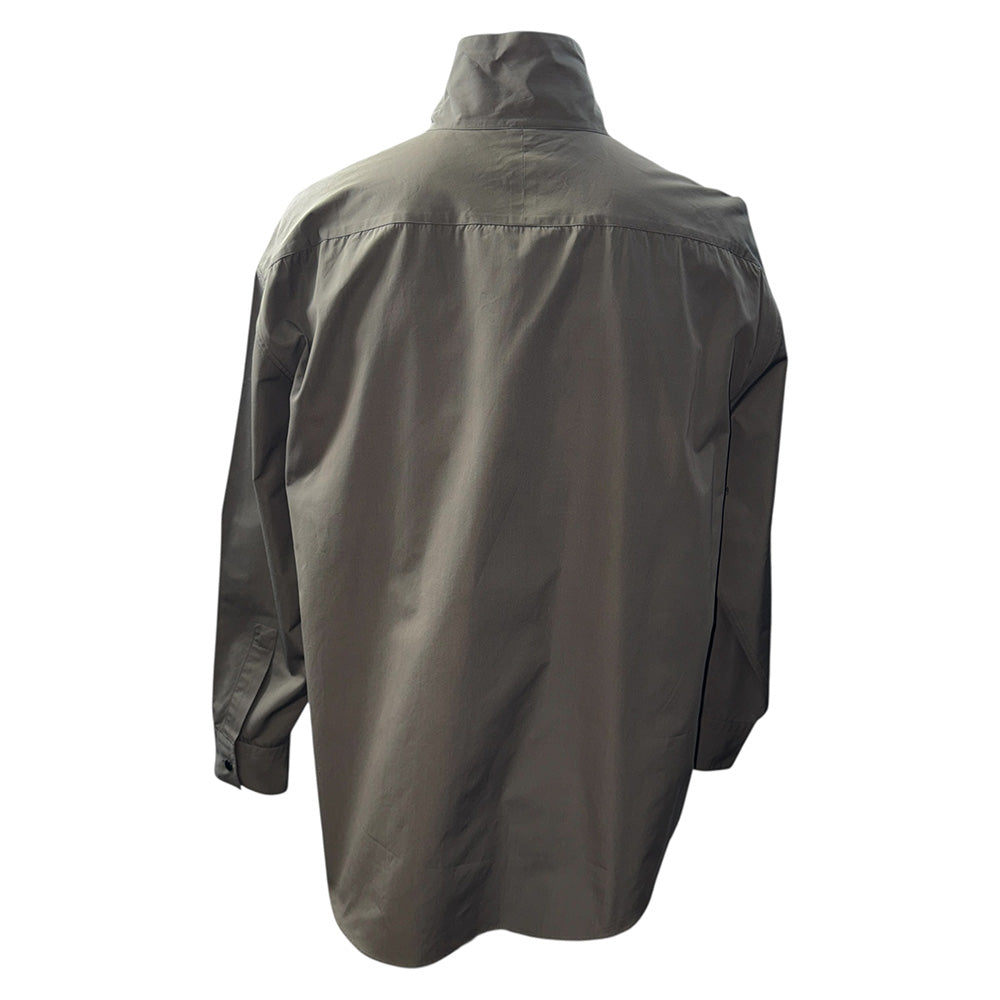 [HERMES] Hermes Serie Button Stand Collar Shirt