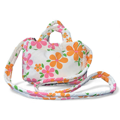 [ERL] ERL Floral Print Down Bag