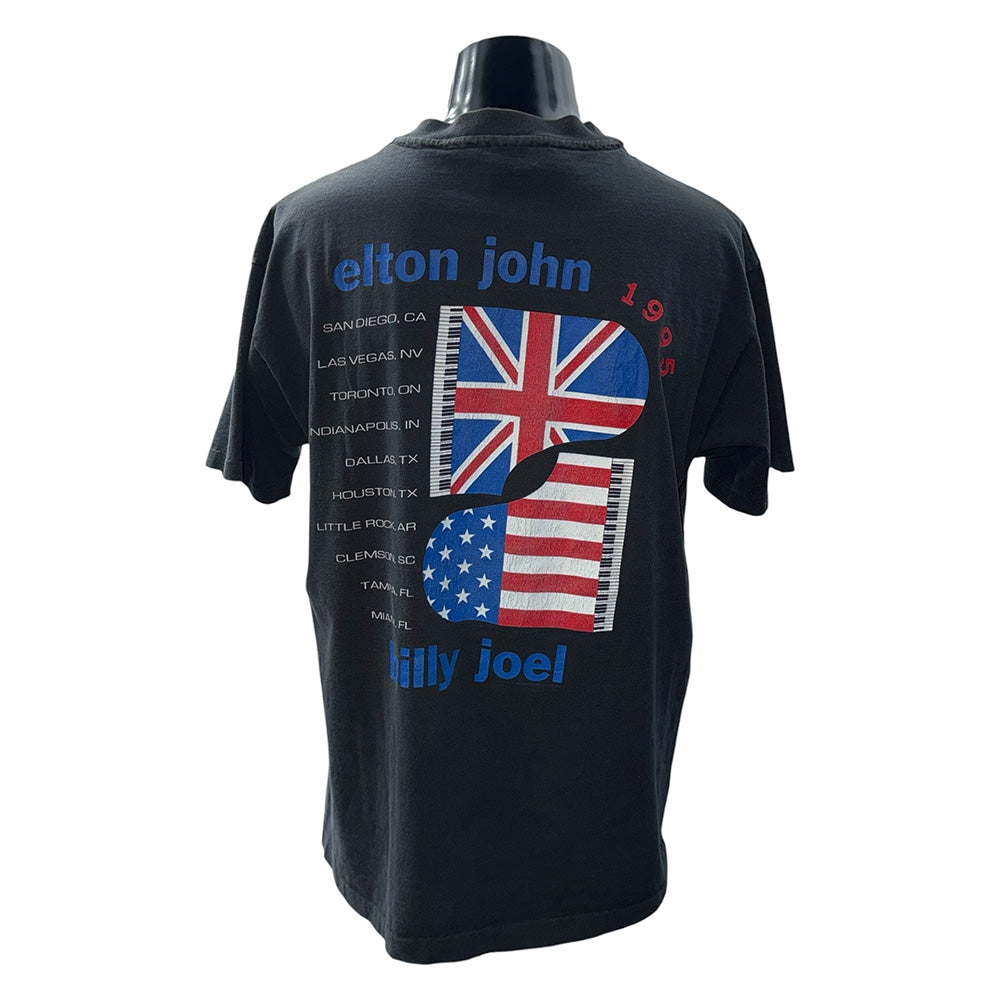 【ELTON JOHN × BILLY JOEL】エルトン・ジョン × ビリー・ジョエル グラフィック Tシャツ