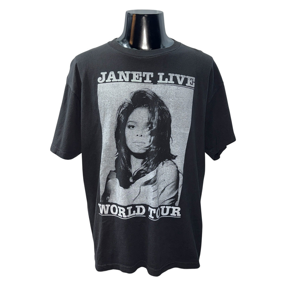 【JANET JACKSON】ジャネット・ジャクソン “JANET LIVE WORLD TOUR” 90’s Vintage Tシャツ