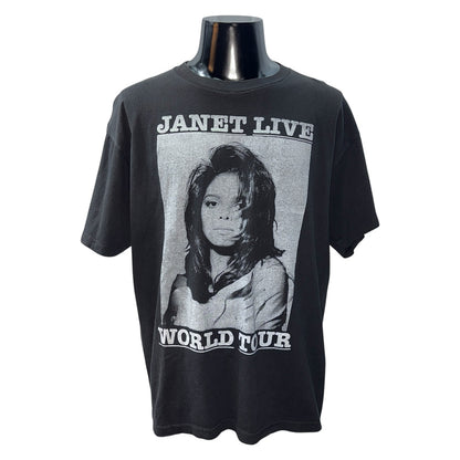 【JANET JACKSON】ジャネット・ジャクソン “JANET LIVE WORLD TOUR” 90’s Vintage Tシャツ