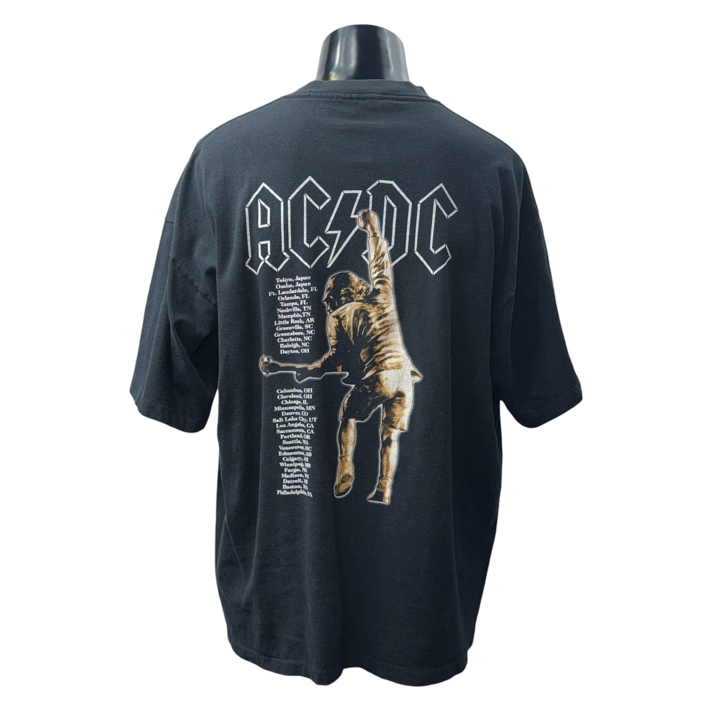 AC/DC "Stiff Upper Lip World Tour" T-shirt