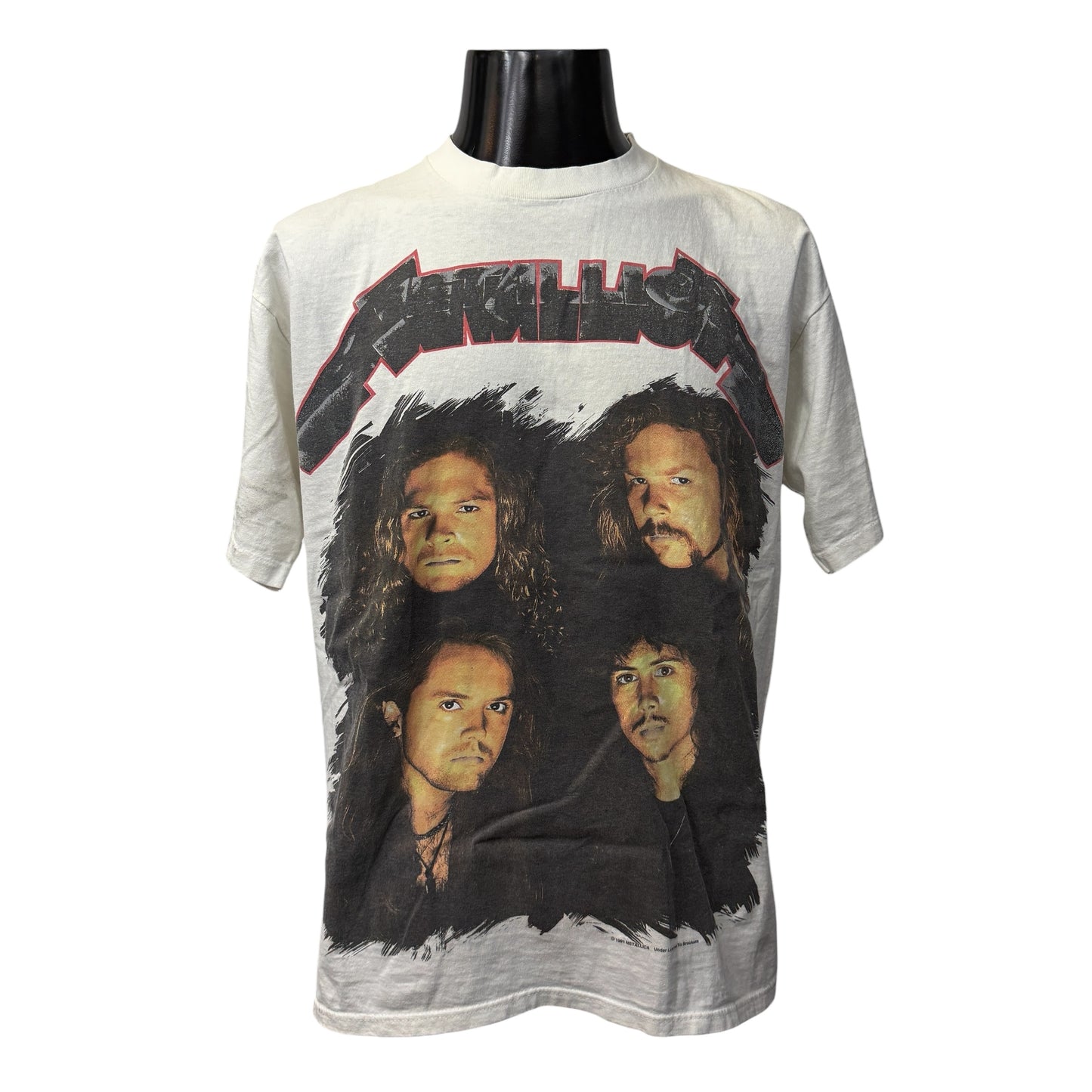 【METALLICA】 メタリカ メンバーフォト 90's Brockumタグ Tシャツ
