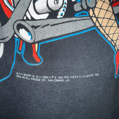 [BETTY BOOP] Betty Boop "BIKER" 92's Vintage T-shirt