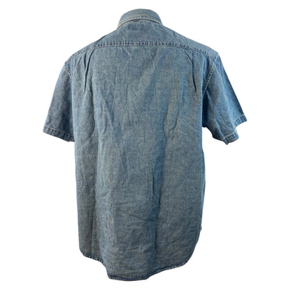 [Supreme] Supreme Denim Short Sleeve Shirt 20SS Invert Denim S/S Shirt L