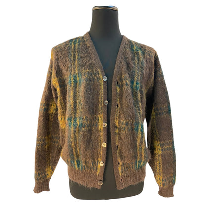 [CAMPUS] Canvas Wool x Mohair 60's Knit Cardigan