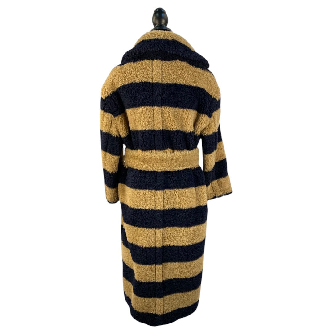 [Max Mara] Max Mara Striped Long Jacket