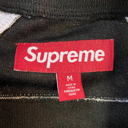 【Supreme】シュプリーム Rhinestone Hockey Jersey "Black"　 ラインストーン ホッケー ジャージ "ブラック" M