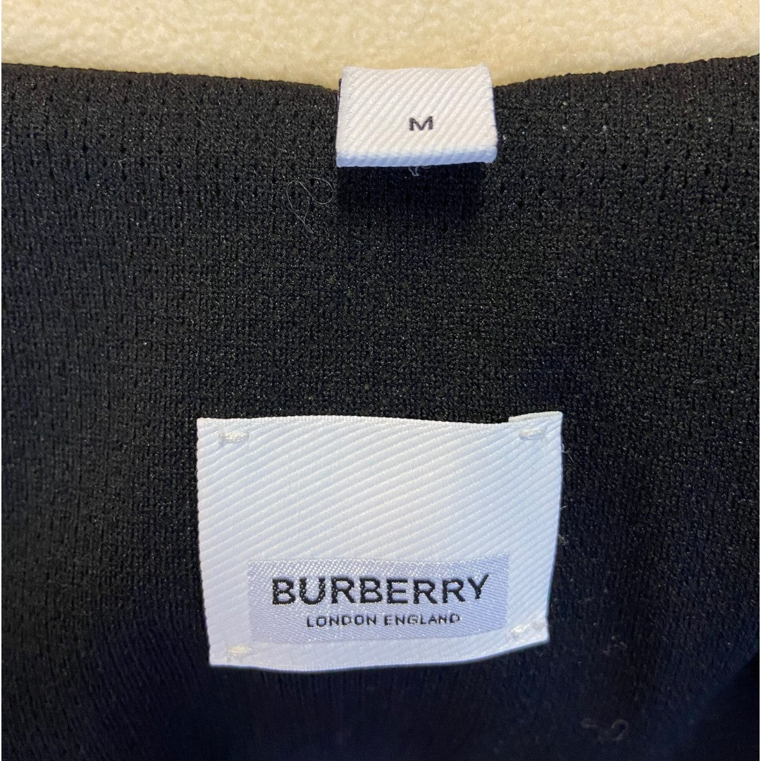 [BURBERRY] Burberry TB Logo Color Block Fleece Zip Up Blouson TB logo color block fleece zip up blouson