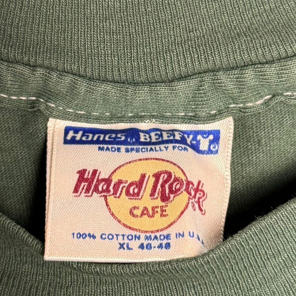 [HardRockCafe] Hard Rock Cafe ORLANDO Vintage T-Shirt Green XL