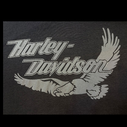 【Harley Davidson】ハーレーダビッドソン  vintage Tシャツ（ブラック）/ 90’s / XL相当