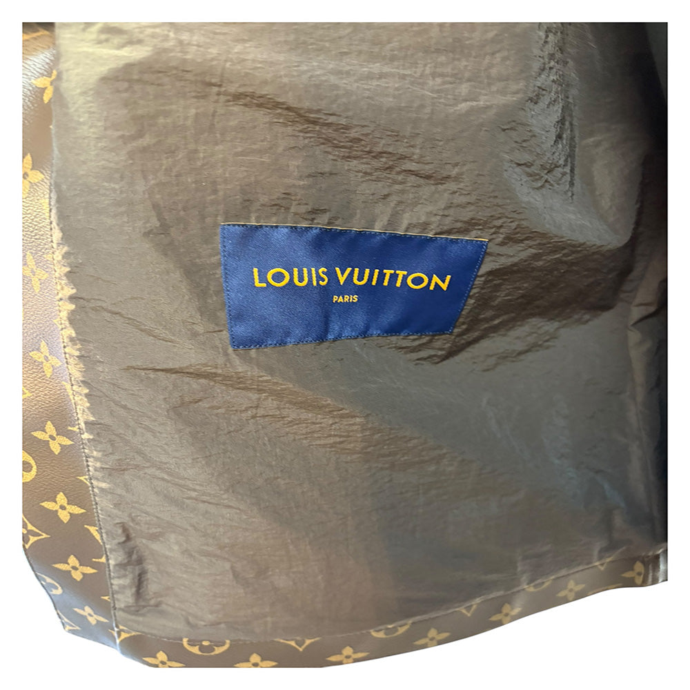 【LOUIS VUITTON】ルイ・ヴィトン ×Virgil Abloh（ヴァージル）22SS モノグラム総柄ミリタリージャケット L