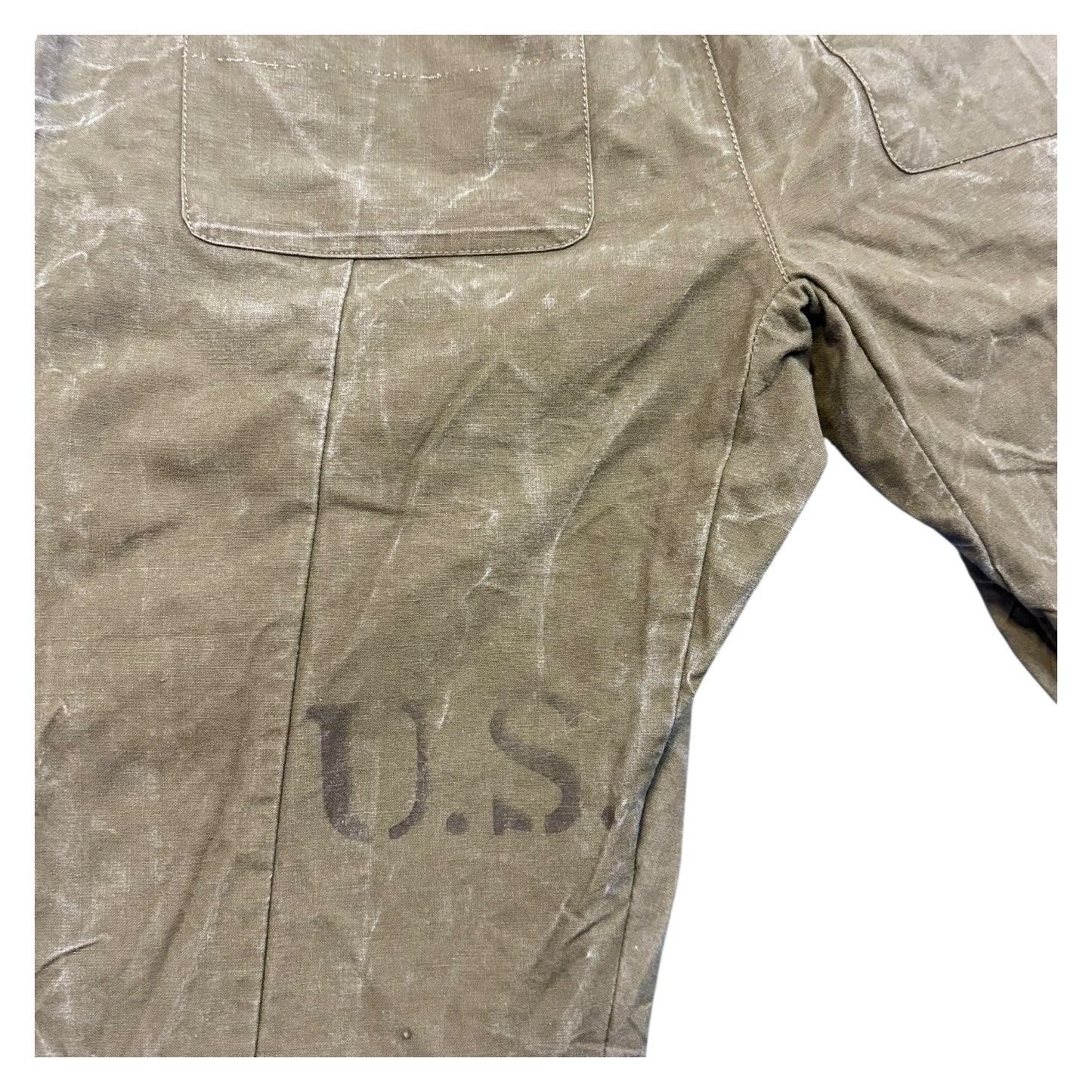 [READY MADE] SIDE SNAP TRACK PANTS Side Stripe Snap Button Track Pants Size M