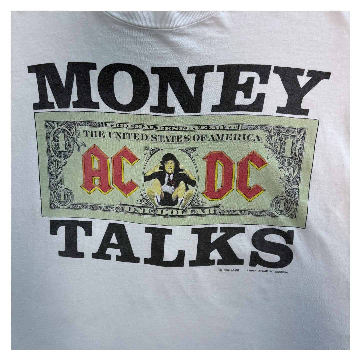 AC/DC Money Talks World Tour T-shirt (size L)