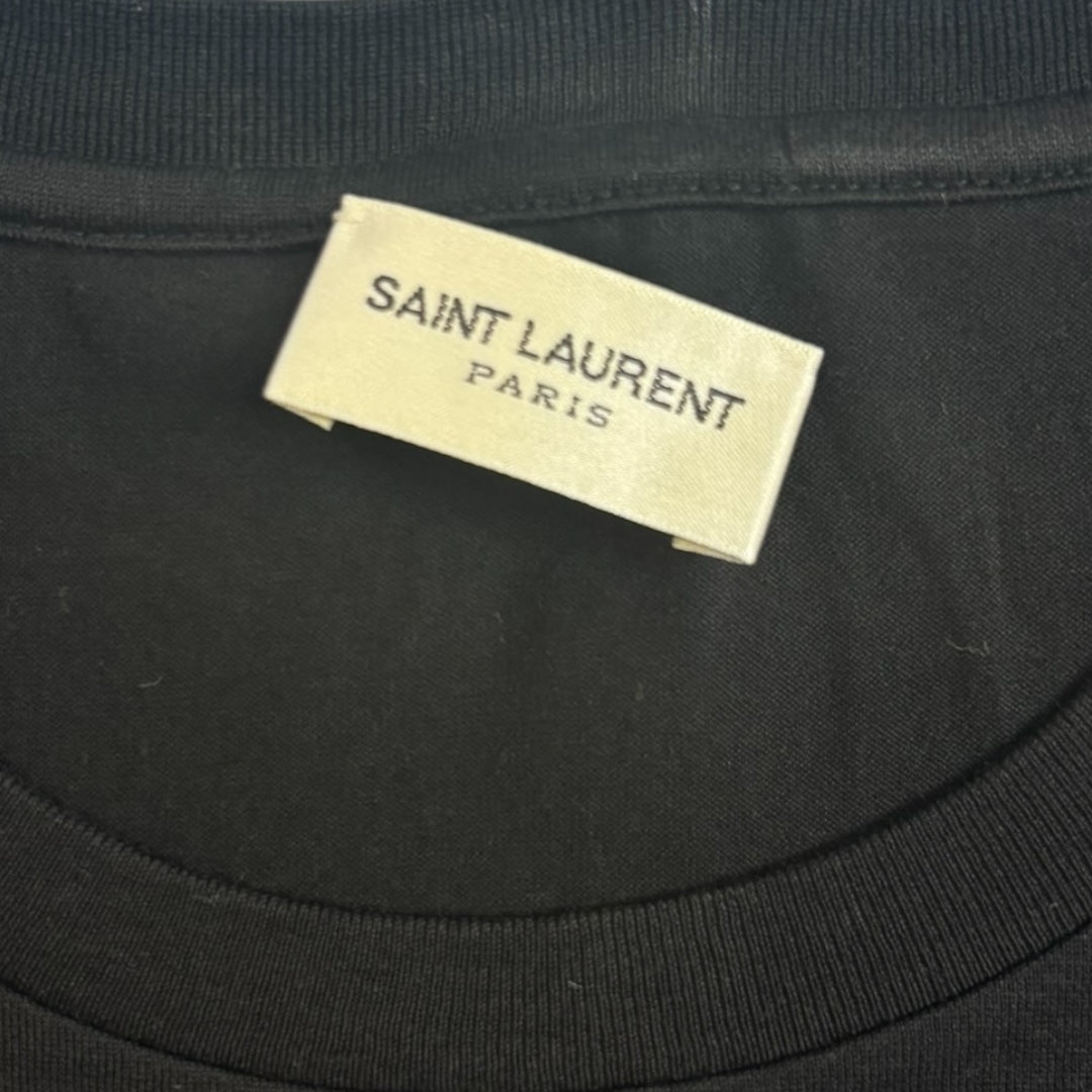 [SAINT LAURENT] Saint Laurent Paris Logo T-shirt, Size S
