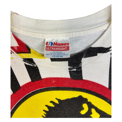 【JURASSIC PARK】ジュラシックパーク OVER PRINT 90`s Vintage Tシャツ L
