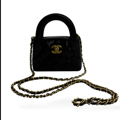 [CHANEL] Chanel Coco Mark Mini Chain Clutch Shoulder Bag