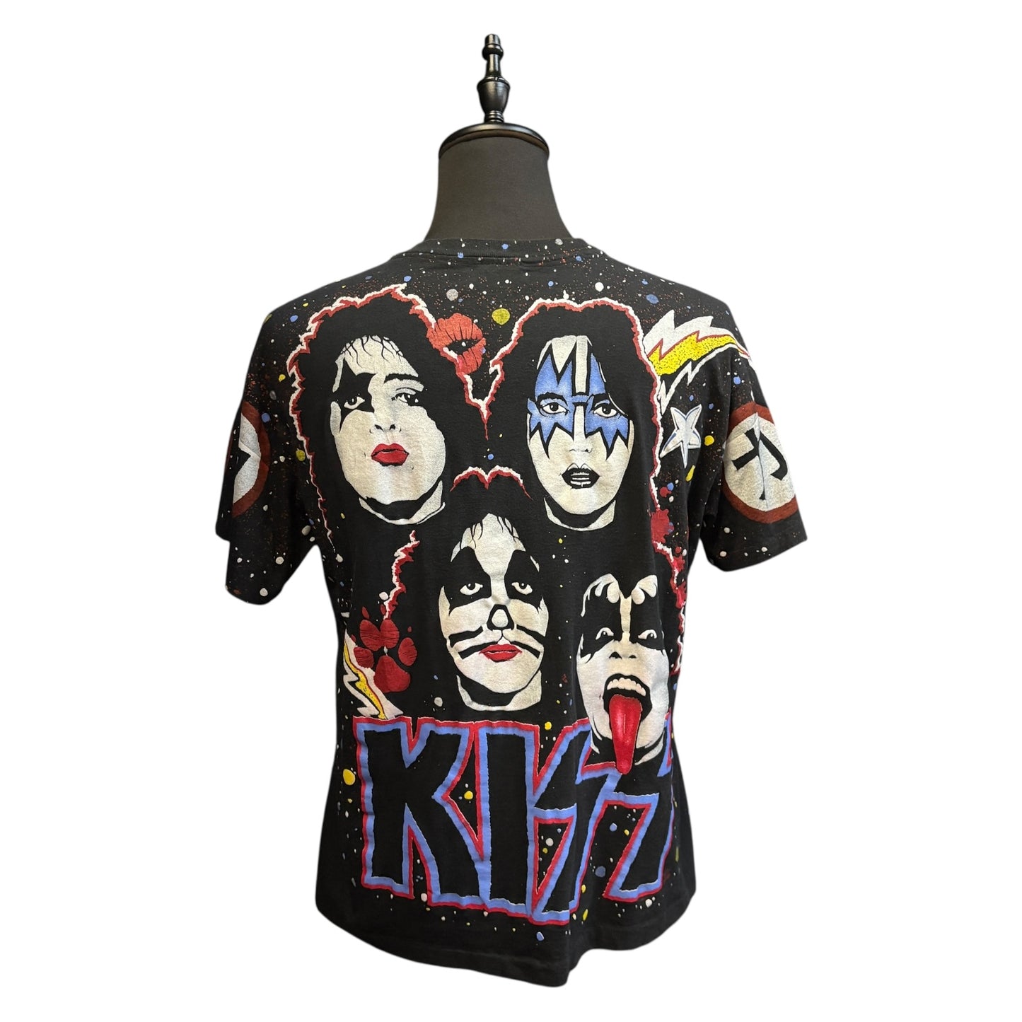 [KISS] Kiss overprint 90's Vintage T-shirt
