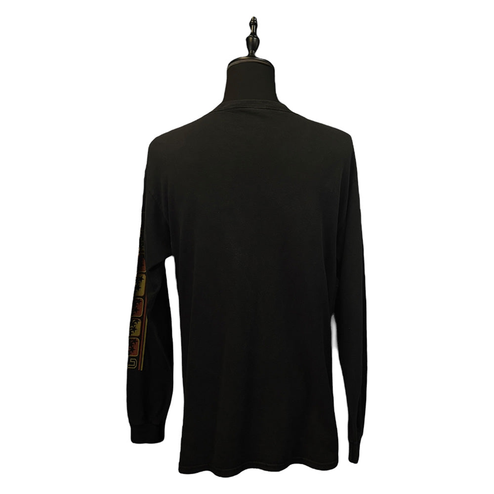 2PAC Long Sleeve T-Shirt, Black, Hip Hop, Streetwear, Vintage 90's, Size L