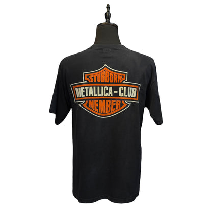 【METALLICA CLUB IN STUBBORN MEMBER 】メタリカ  メンバープリントTシャツ 90's  L