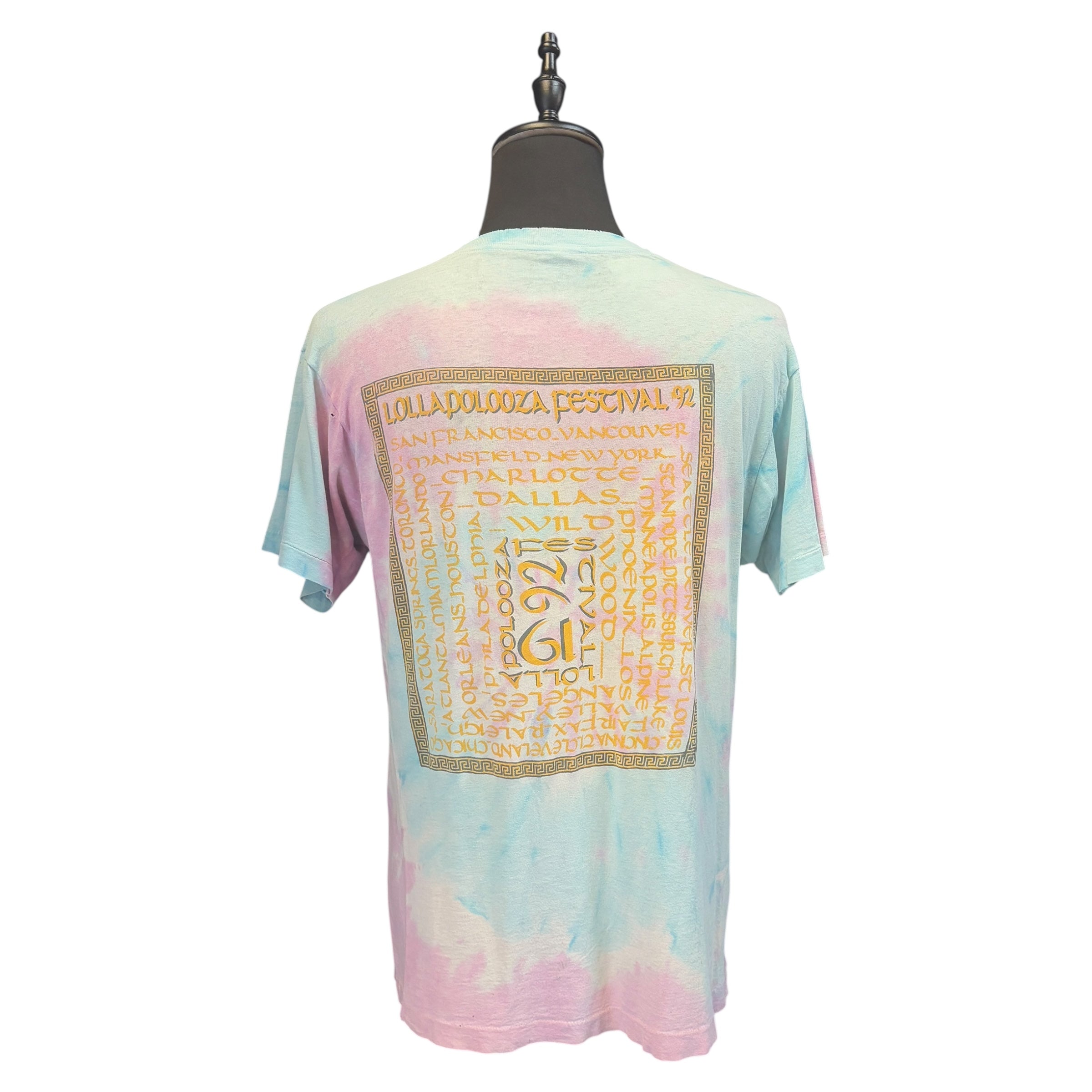 Lollapalooza】ロラパルーザ 92年製 ヴィンテージフェスTシャツ