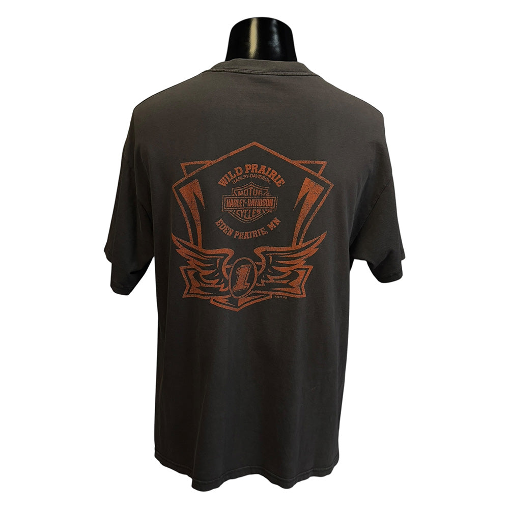 [HARLEY DAVIDSON] Harley Davidson Hanes Body T-shirt (Size L)