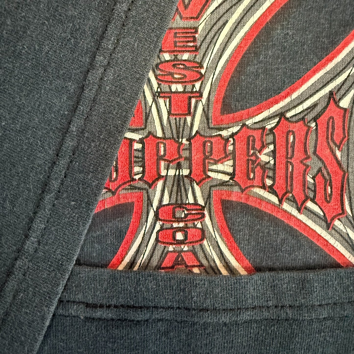 [WEST COAST CHOPPERS] West Coast Choppers Iron Cross Devil T-shirt, Size L