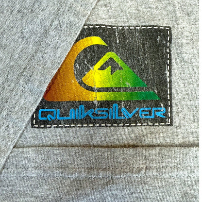 [QUIKSILVER] Quicksilver Logo Print T-shirt L