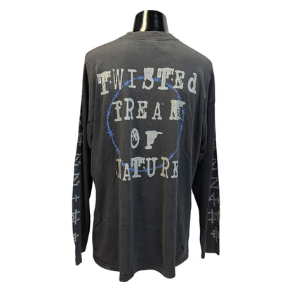 【CRADLE OF FILTH】クレイドルオブフィルス TWISTED FREAK OF NATURE  ロングTシャツ XL　Y2K