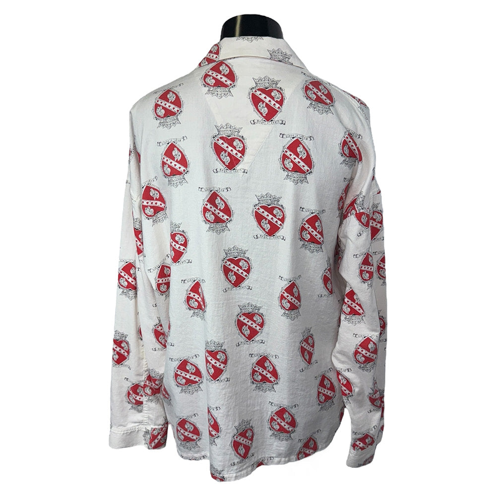 [SAINT MICHAEL] Saint Michael HEART PAJAMA SHIRT M