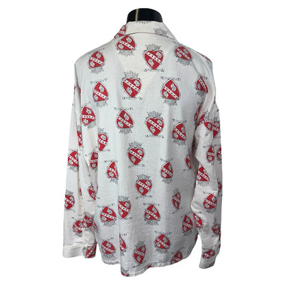 [SAINT MICHAEL] Saint Michael HEART PAJAMA SHIRT M
