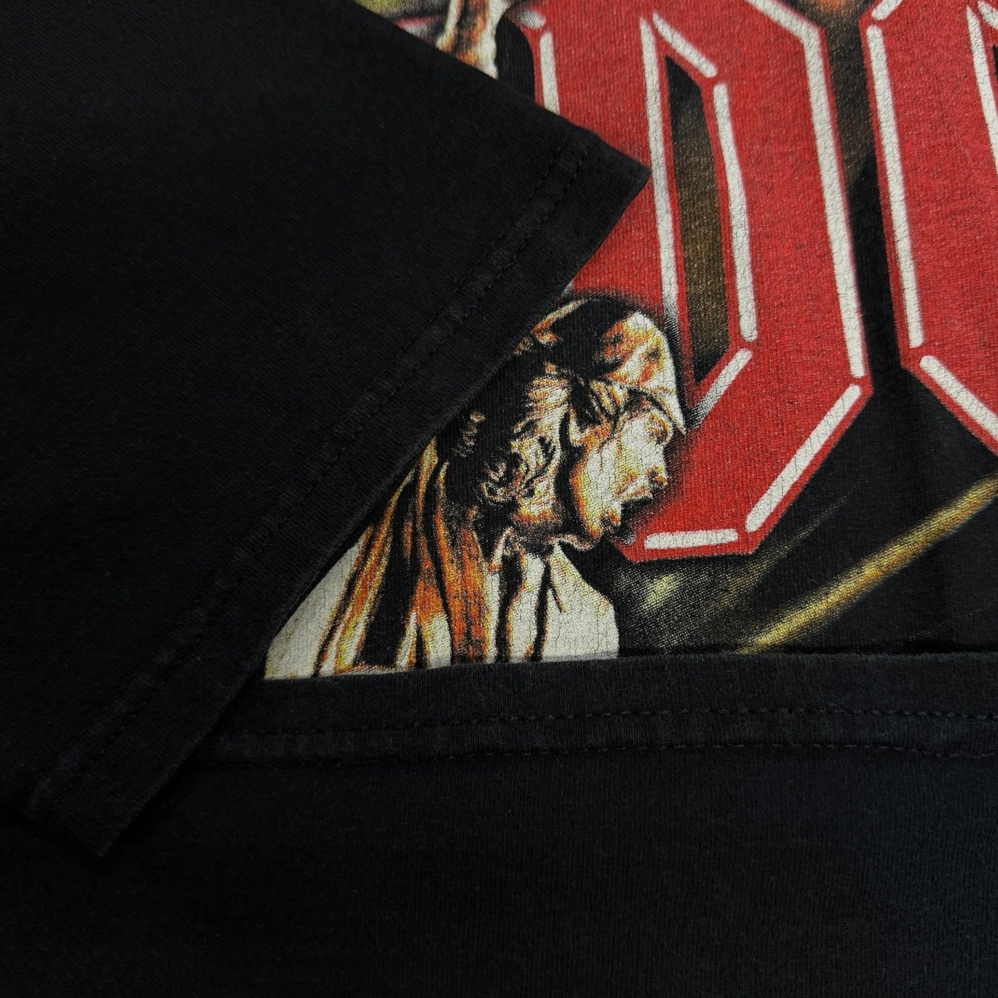 【AC/DC】エーシーディーシー STIFF UPPER LIP TOUR 2001 Vintage Tシャツ XL