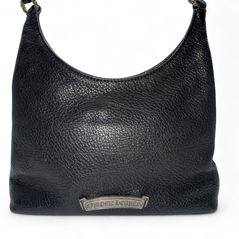 [CHROME HEARTS] Chrome Hearts VIV BAG Dagger Leather Shoulder Bag Black
