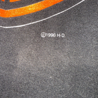 [HARLEY DAVIDSON] Harley Davidson 1996 Copyright Nothing sounds like T-shirt L