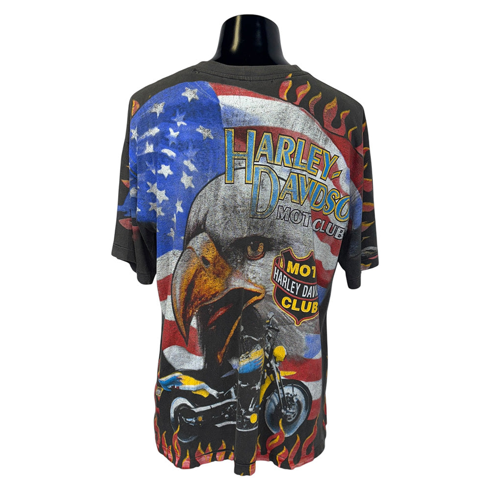 【HARLEY-DAVIDSON】ハーレーダビッドソン Vintage Tシャツ Lサイズ相当