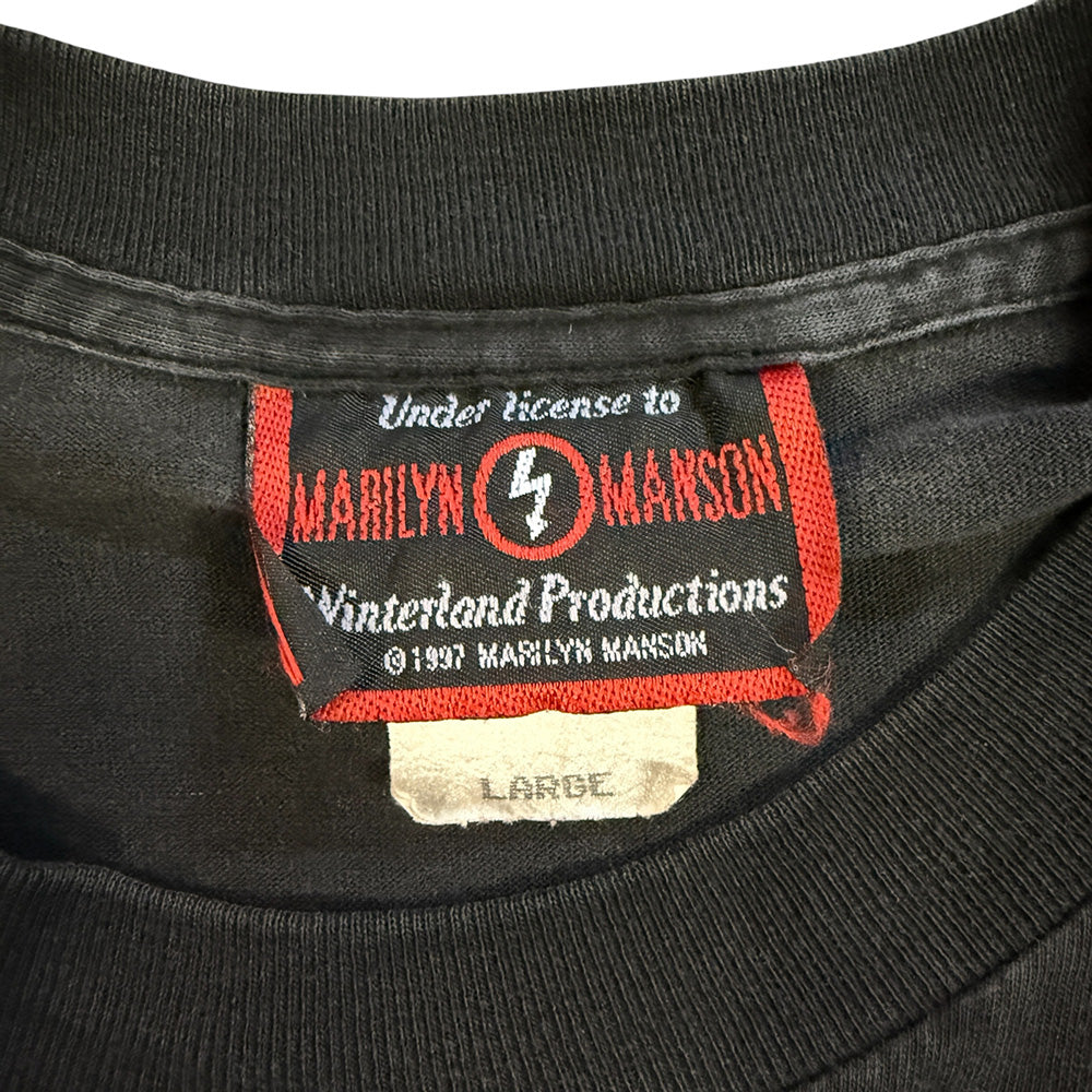 【MARILYN MANSON】マリリンマンソン BELIEVE Vintage Tシャツ L