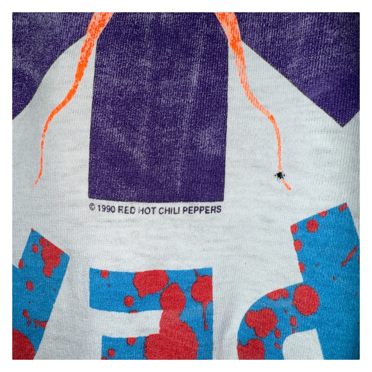 【RED HOT CHILI PEPPERS】レッドホットチリペッパーズ SPERM Vintage Tシャツ XL