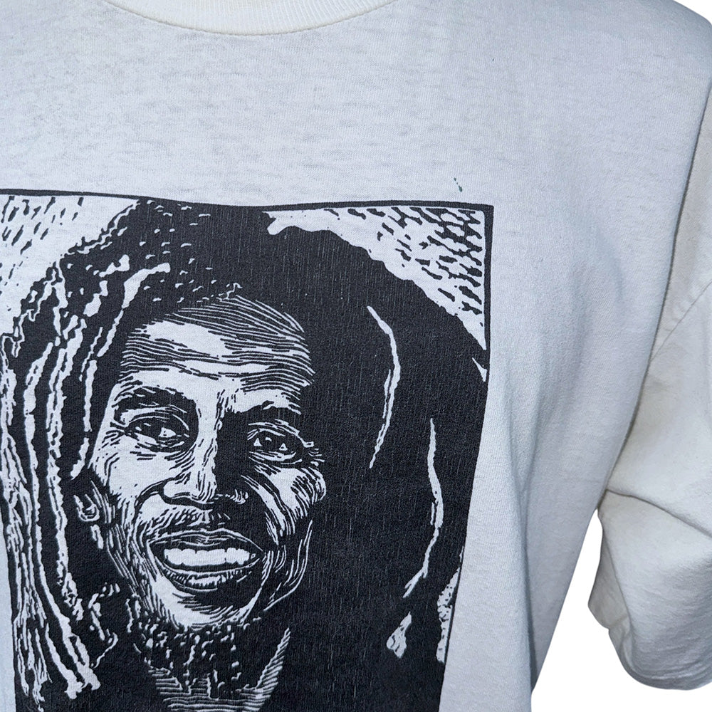 [BOB MARLEY] Bob Marley 50th Anniversary Vintage T-shirt XL