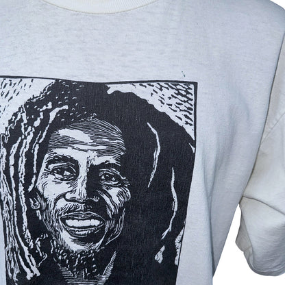 [BOB MARLEY] Bob Marley 50th Anniversary Vintage T-shirt XL