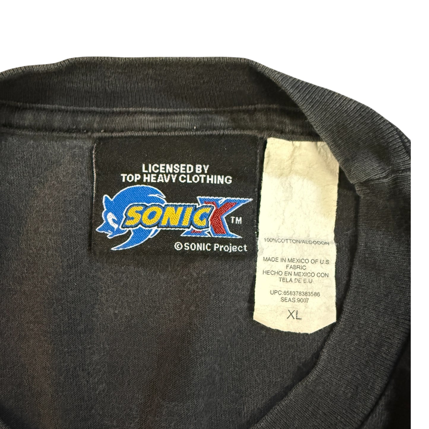 [SONIC THE HEDGEHOG] Sonic the Hedgehog Sonic X T-shirt XL