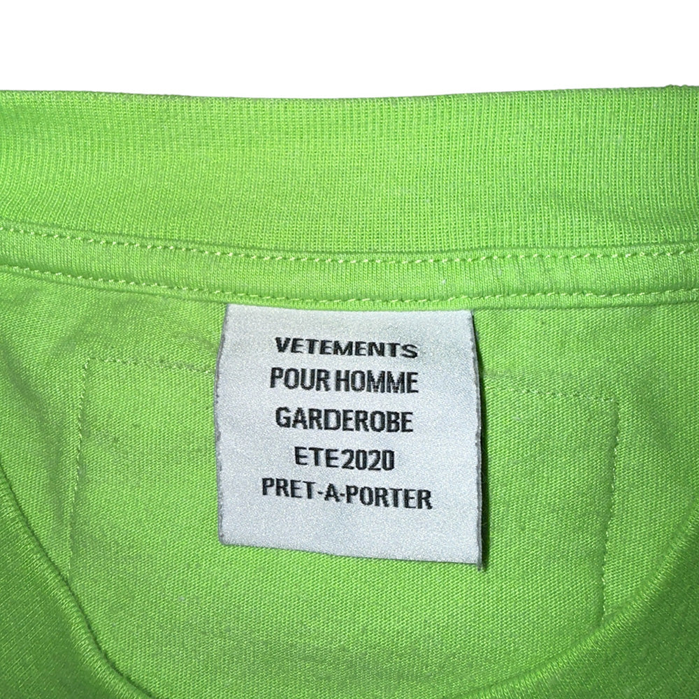 [VETEMENTS] Vetements logo print T-shirt