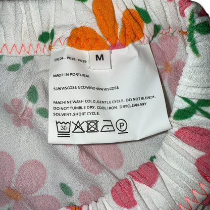 [ERL] ERL Floral Print Crepe Trouser Pants