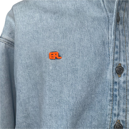 [ERLxLevi's] ERL Levi's 23AW Overshirt Woven Denim Shirt (Size XL)