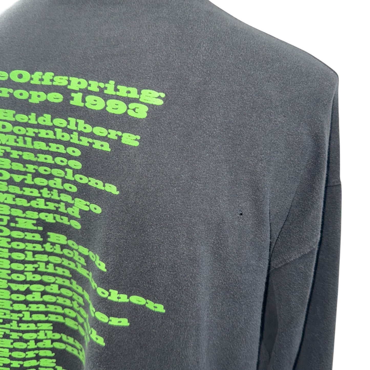 【THE OFFSPRING】オフスプリング "Europe Tour 1993" 90's Vintage ロングスリーブTシャツ XL