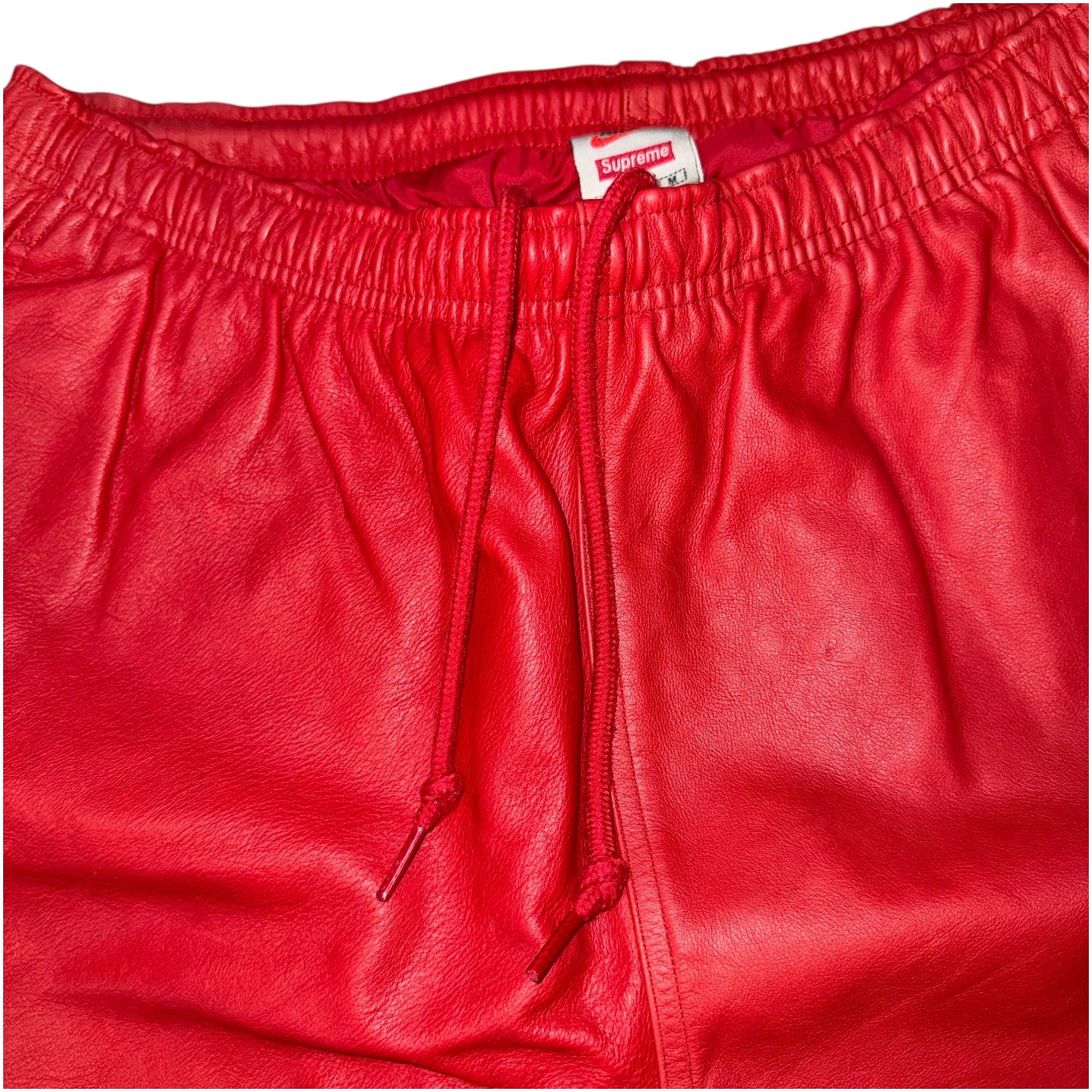[SUPREME x NIKE] Supreme Nike 19AW Leather Warm Up Pants